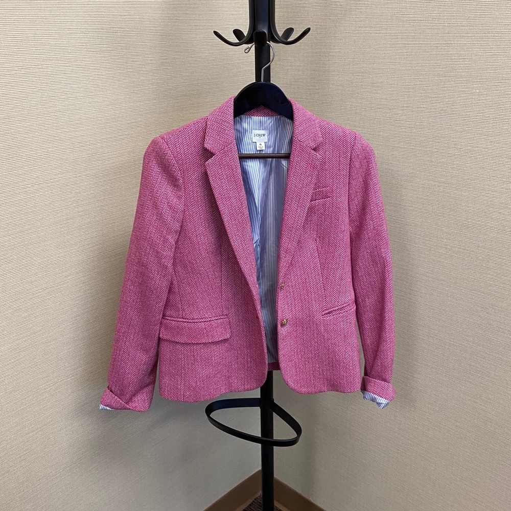 JCrew Factory school boy blazer  size 6